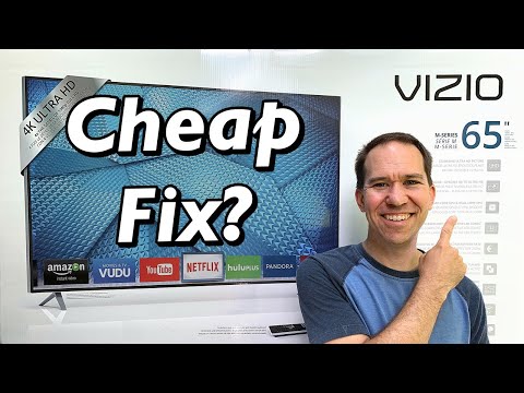 I got a broken 65” 4K TV - How I repaired a Vizio M65-C1 (tv won’t turn on)