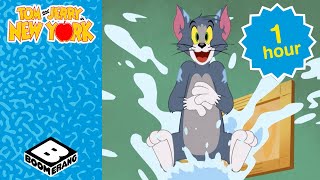 Super Fun TOM and JERRY Hour | 1 Hour of Laughs | Tom & Jerry in NY | @BoomerangUK