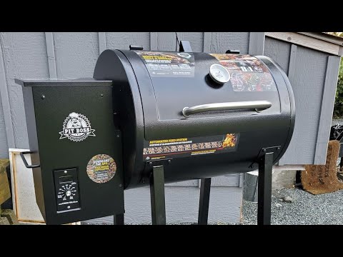 Pit Boss 700FB Assembly, Prime and Burn-off