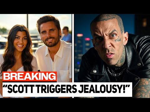 Scott Disick’s Bond With Kourtney SPARKS Jealousy In Travis Barker.. (This Is BAD!)