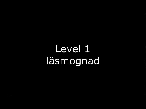 Trädet Web Film 5 - Level 1 läsmognad