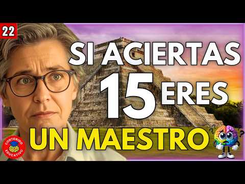 20 Preguntas de "CULTURA GENERAL" 🧠🤓🤔 | ¿Cuánto Sabes? | Quiz Reto✅
