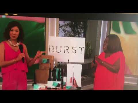 BURST sonic powered toothbrush featured on The Talk