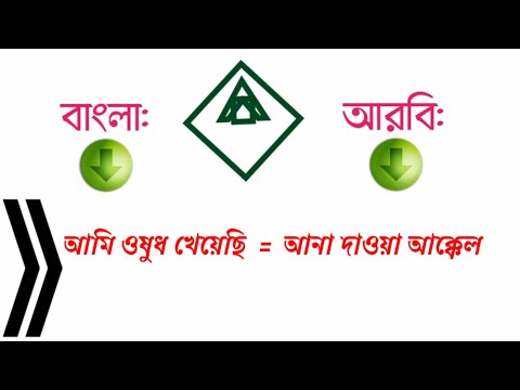 সহজ আরবি ভাষা পর্ব - ১০ | তুমি কেমন আছ = এনতা কেয়াবল হাল, তুমি কেমন আছ = এনতা কেয়াবল হাল