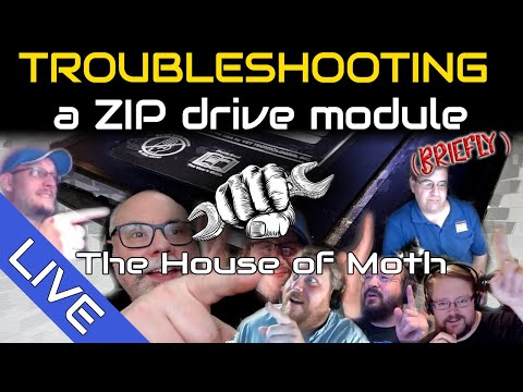 TROUBLESHOOTING a ZIP drive module (for the first hour)