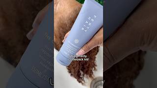 HOW TO USE AT FENTY HAIR COMEBACK KID ON CURLY HAIR #fentyhair #fenty #washday #haircare #haircolor