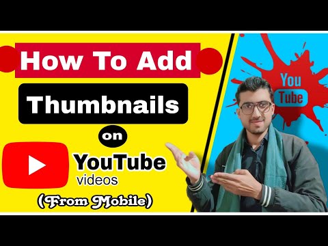 How To Add Thumbnail in YouTube Video from Mobile in 2024 / Upload Thumbnail On YouTube Video