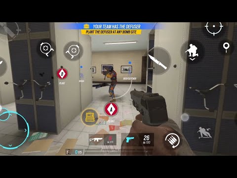 Rainbow Six Siege Mobile - Full Match (Bank Map)