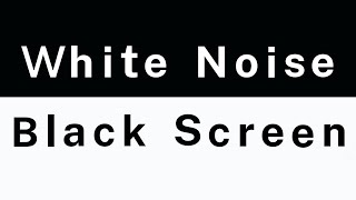 White Noise Black Screen | Ultimate Sleep, Study, Focus Aid | 24 Hours Dark Screen Audio No Ads