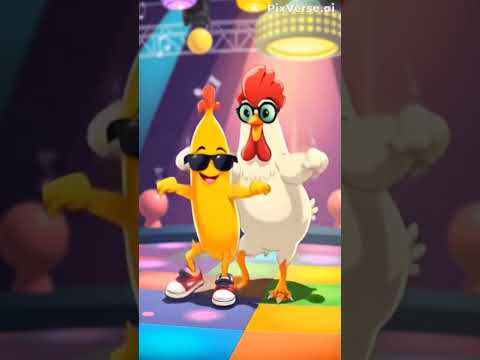 chicken banana dance video #viralvideo #ai #funnyshorts #shortvideo