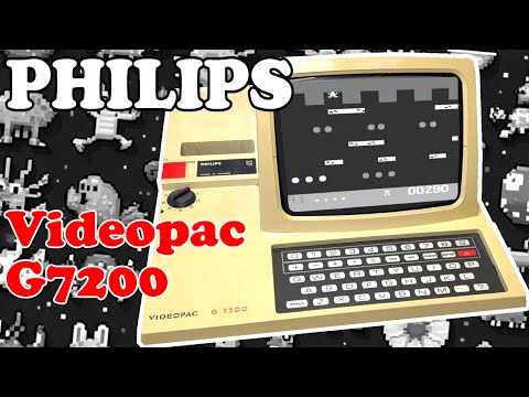 1983 PHILIPS VIDEOPAC G7200 (Featuring the 1978 G7000) Review, Fix, Modern Mods & Games