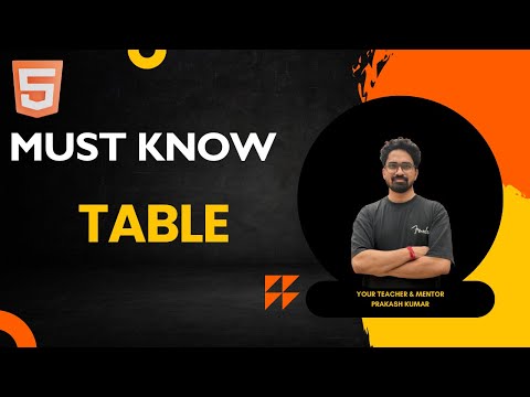 What is Table in HTML | Learn Table in HTML | Day 10  #html #frontend #coding