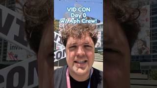 Vid Con Day 0 w/ Aphmau Crew! #vidcon2025 #aphmau #shorts