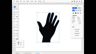 Janvas SVG Editor - transform tool