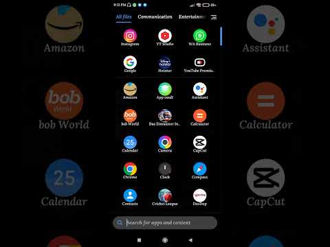 how to off the search bar in the home screen