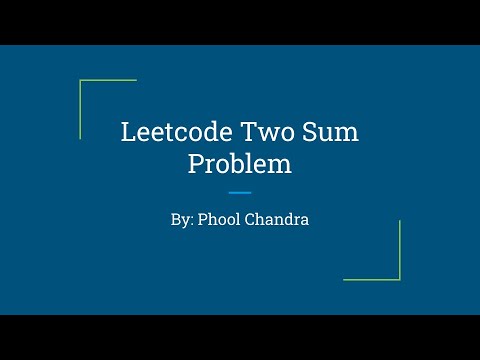 Leetcode two sum problem |  Leetcode | Two Sum | #coding #programming #leetcode #leetcodesolution