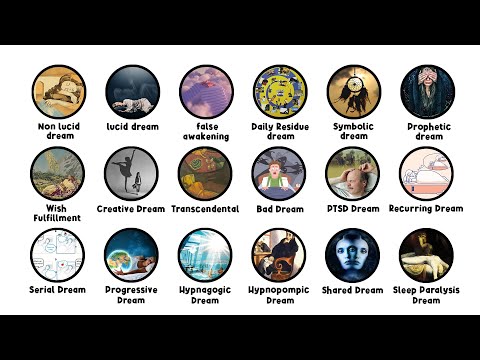 All types of dreams explained in 8 minutes!
