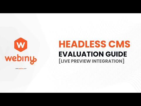 Headless CMS  - 06 - Customizations: Live preview