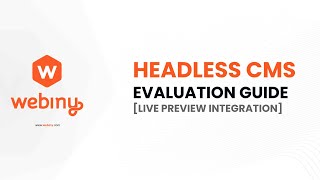 Headless CMS  - 06 - Customizations: Live preview