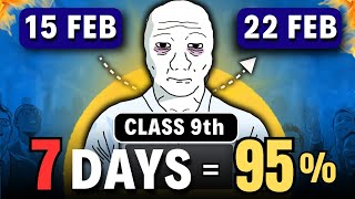 Class 9th : 7 days challenge 🔥| class 9 final exam | final exam 2026 class 9