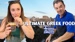 Ultimate GREEK FOOD Experience 🇬🇷 BACK After 5 Years in Athens Greece… (Emotional Food Tour)