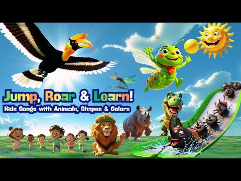 Jump, Roar & Learn! Kids Songs with Animals, Shapes & Colors”