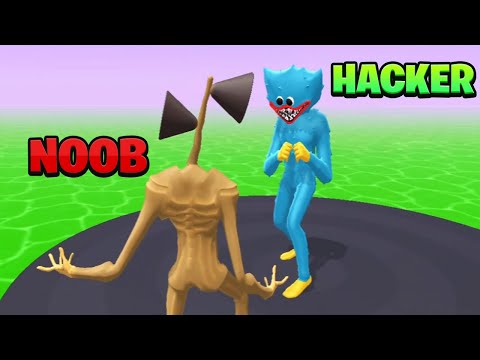 NOOB vs HACKER in Monsters Lab!
