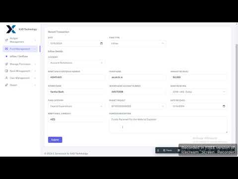 Budget & Fund Flow Management