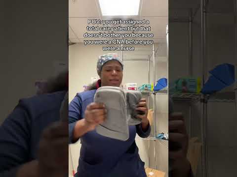 POV: you get assigned a total care patient