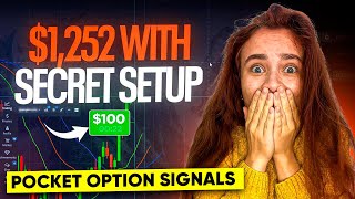 +$1.2k HOW TO USE Pocket Option Signals WITH 1 MINUTE CANDLES