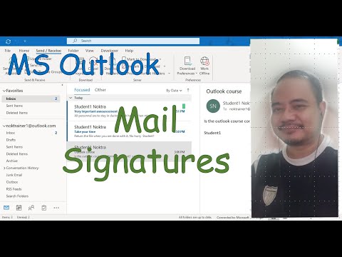 MS Outlook Signatures