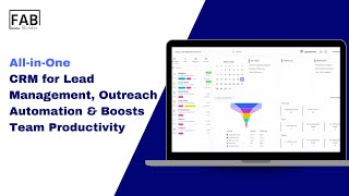 All-in-One CRM for Lead Management, Outreach Automation & Boosts Team Productivity