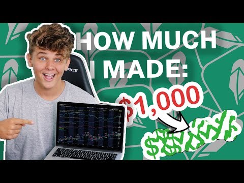 I TRIED TRADING STOCKS FOR A WEEK WITH $1,000