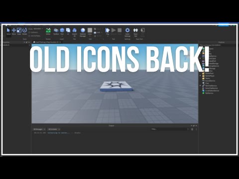 How to get old Roblox Studio icons back (Beta Features)