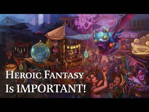 Heroic Fantasy vs Ridiculous Fantasy