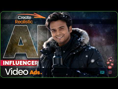 How to Make Realistic AI Influencer Video for Custom Ads | Ai Model Consistency & Real Voice 2025