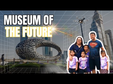 Exploring the Future with Cousins at Dubai's Museum of the Future | Noel and Nina Adventure