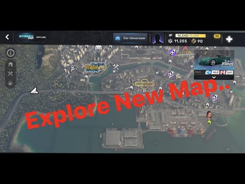 Exploring New Map | CarX Street | New Update.