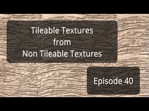 Tileable Texture in ASPIRE  Episode 40