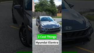 3 Cool Things 2024 Hyundai Elantra #carreview #automobile #carbuying #cars #review #sedan #hyundai