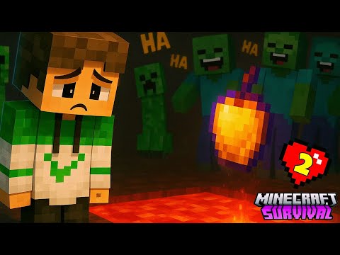 Best Seed Ever In Minecraft 1.21 😱 || Enchanted Apple 🍎 At Spawn 🫨|| Survival Series Ep 2