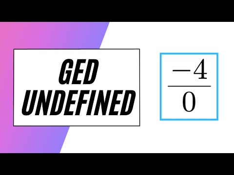 Master GED Undefined Problems!