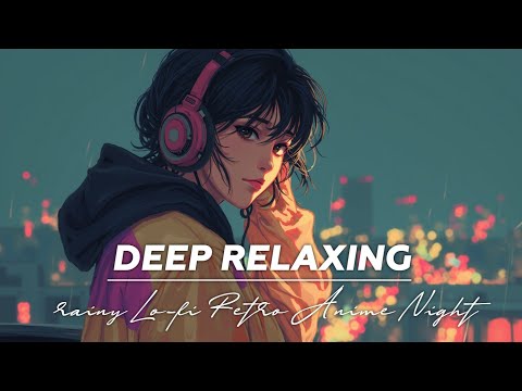 Retro Anime Lo-fi Beats ~ Night City Chillhop Session