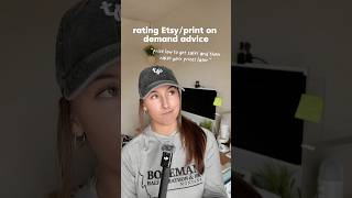 print on demand advice and my thoughts 💭 #etsyprintondemand