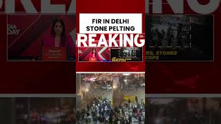 Delhi Police Registers FIR | Delhi Stone Pelting | Turkman Gate #shorts #stonepelting #delhinews