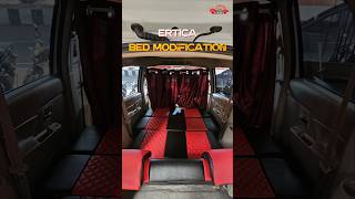 #ertiga BED MODIFICATION @kovaicarseats #kcs #kovaicars #automobile #seatcover #audio #kcsseats