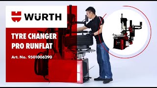 Wurth Tyre Changer PRO Runflat Operation Guide | Würth Malaysia
