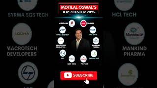 Motilal Oswal Top Picks for 2025 #equityedge05  #motilaloswal #motilaloswaltoppick2025 #shortfeed