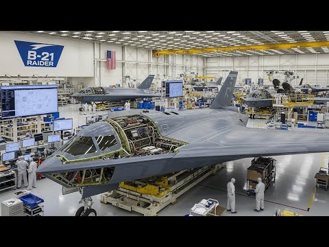 How America Builds the B-21 Raider Stealth Bomber