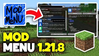 How to Download & Install Mod Menu 1.21.8 for Minecraft - Manage Mods
